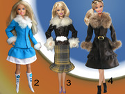 Одежда для кукол Барби - повседневная одежда,  бальные платья